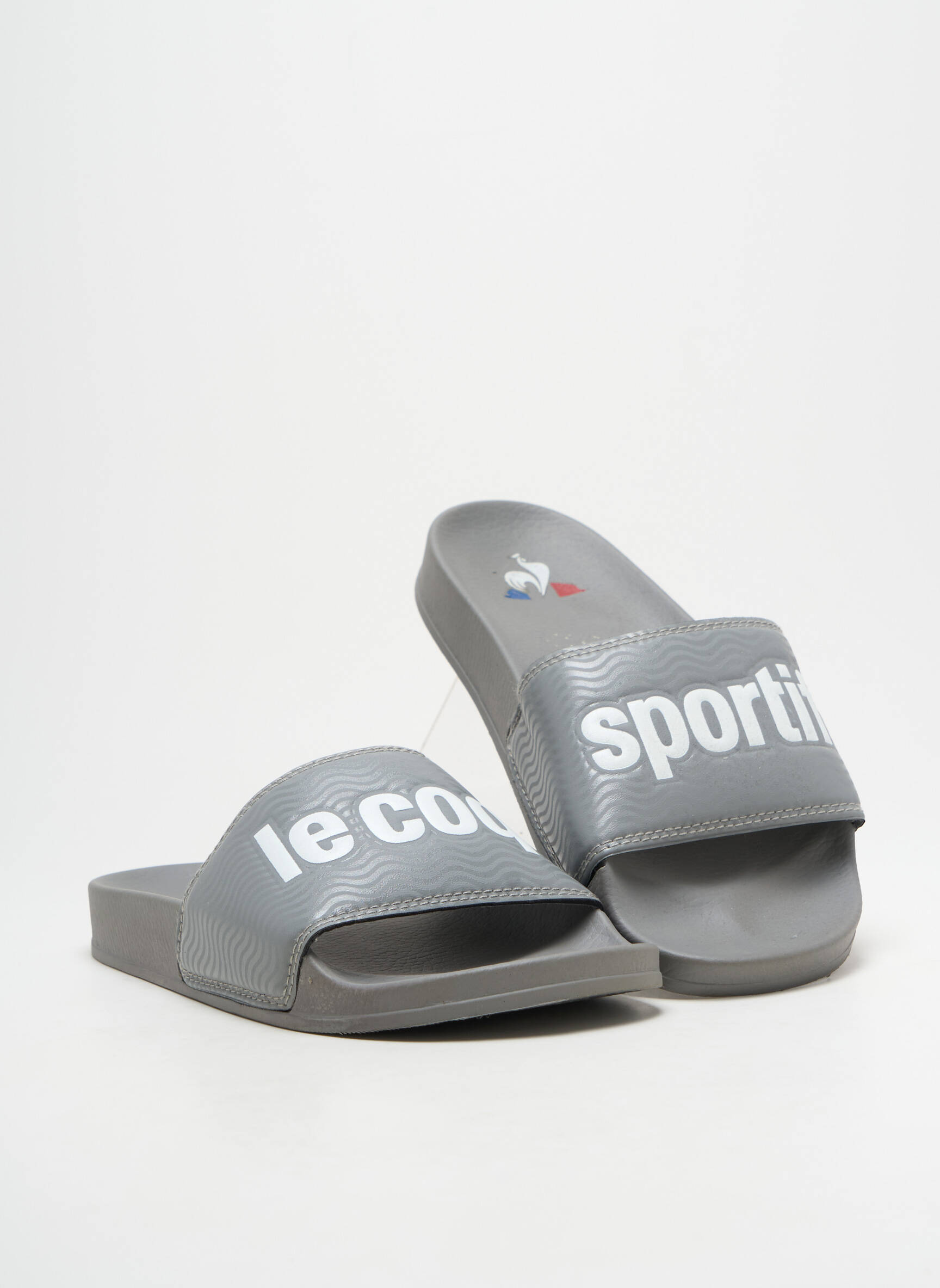 Mule/sabotai satino audinys atvira pabaiga pilka LE COQ SPORTIF vyras