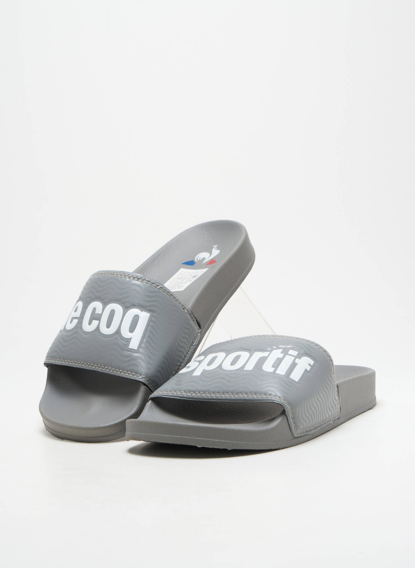 Mule/sabotai satino audinys atvira pabaiga pilka LE COQ SPORTIF vyras