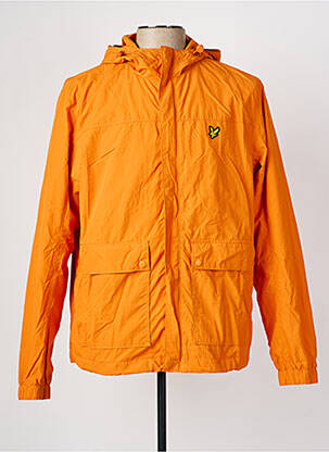 Vėjo nepraleidėjas kišenės su gobtuvu oranžinė LYLE & SCOTT vyras