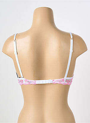 Liemenėlė push-up liemenėlė su aukštu palaikymu push-up liemenėlė su aukštu palaikymu baltas AMBRA moteris