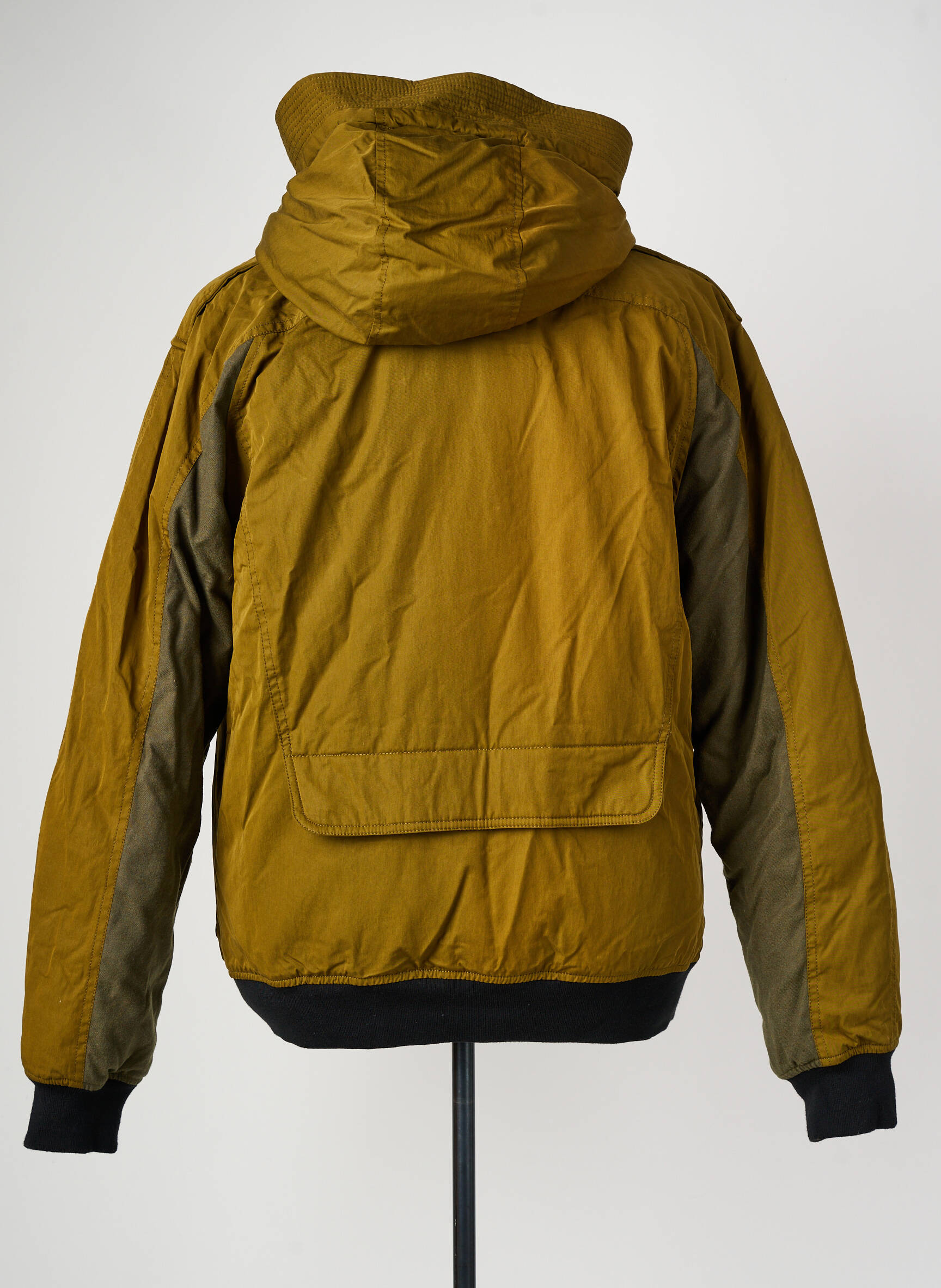 Parka vidinė apdaila su satiniu pamušalu su gobtuvu rudas SCOTCH & SODA vyras