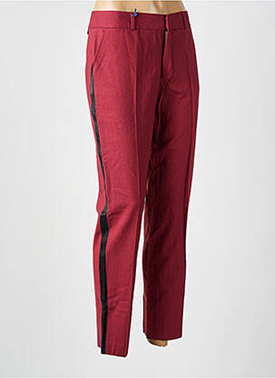 7/8 kelnės chino kirpimas normala dydis raudona LEON & HARPER moteris