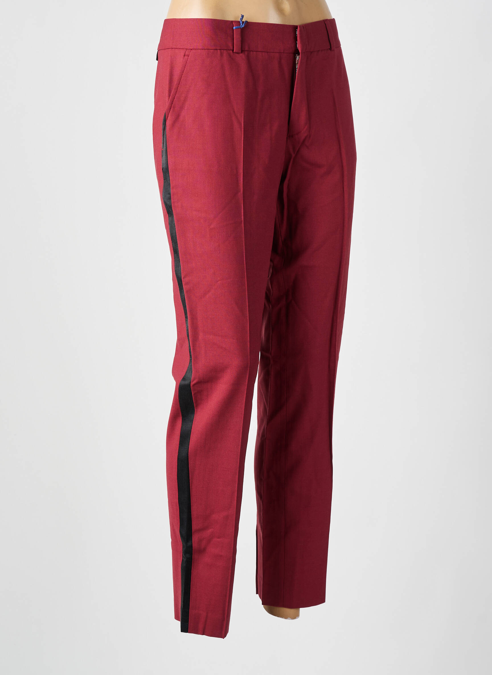 7/8 kelnės chino kirpimas normala dydis raudona LEON & HARPER moteris