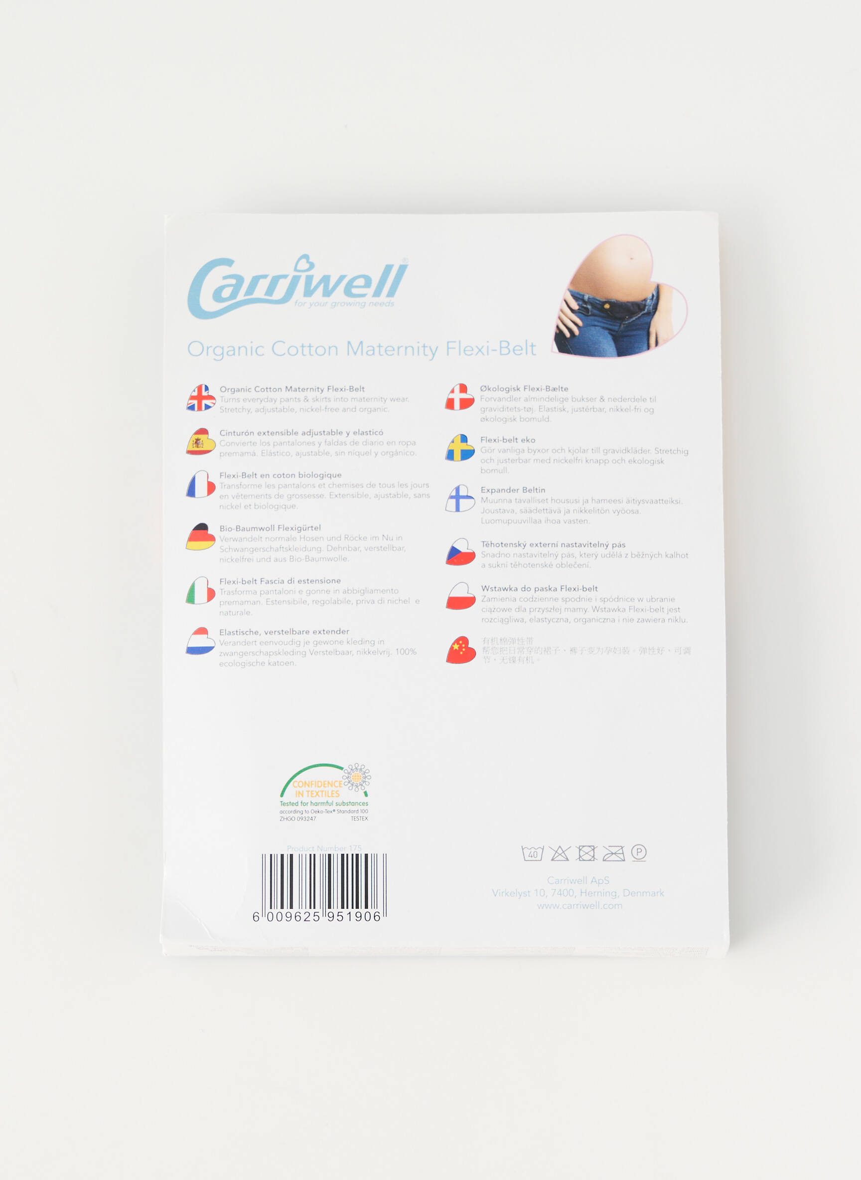 Diržas sustiprintos siūlės mėlyna CARRIWELL moteris