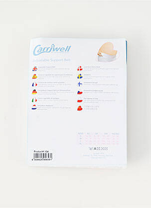 Diržas sustiprintos siūlės pilka CARRIWELL moteris