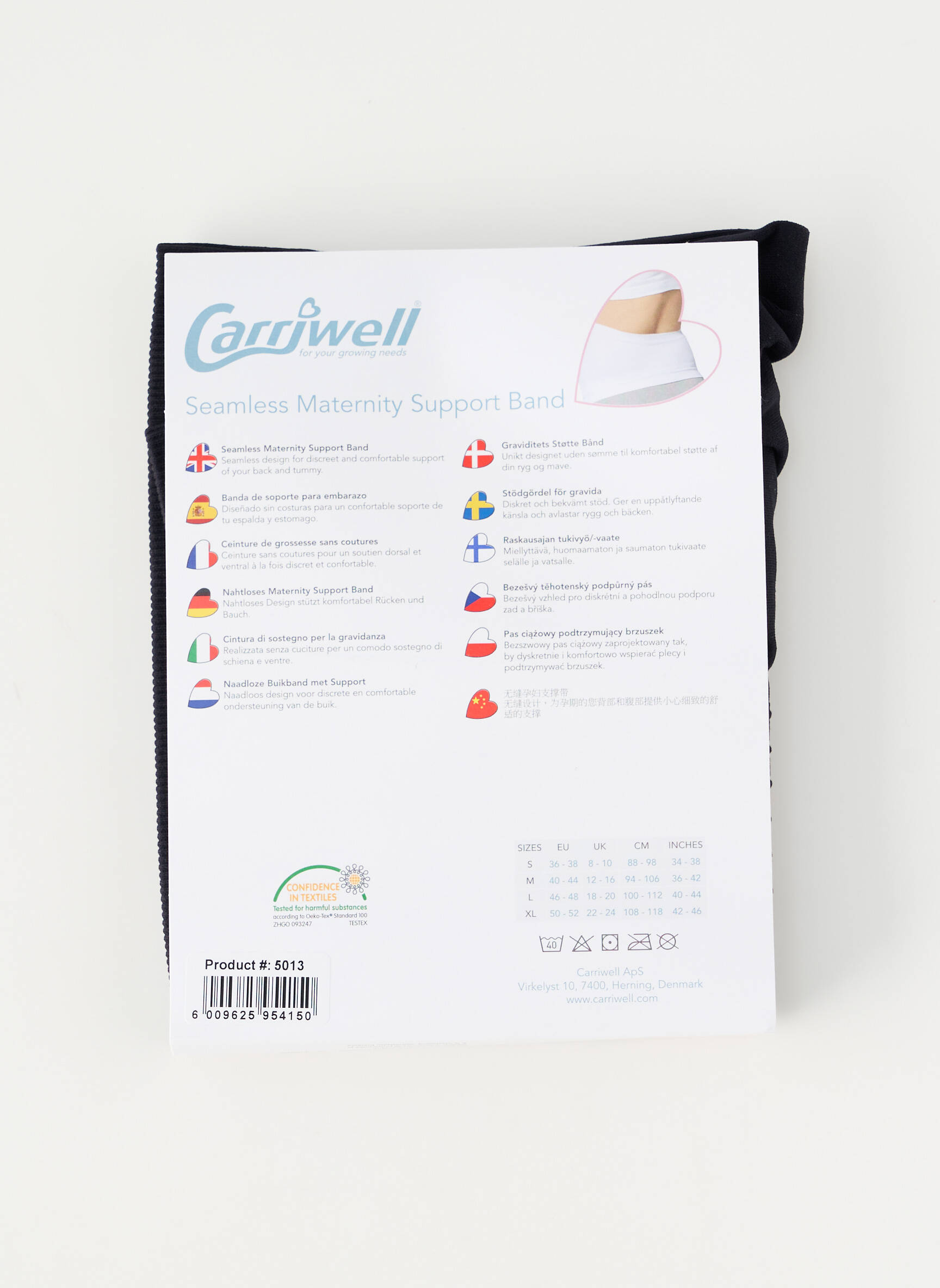 Diržas sustiprintos siūlės juodas CARRIWELL moteris