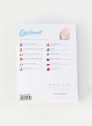 Diržas sustiprintos siūlės juodas CARRIWELL moteris