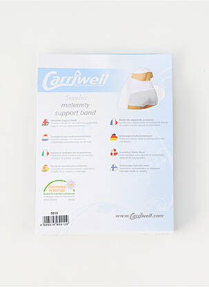 Diržas sustiprintos siūlės juodas CARRIWELL moteris