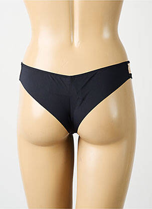 Tanga satino efektas juodas MARIE JO moteris