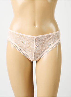Tanga nėrinių audimas rožinė SIMONE PERELE moteris
