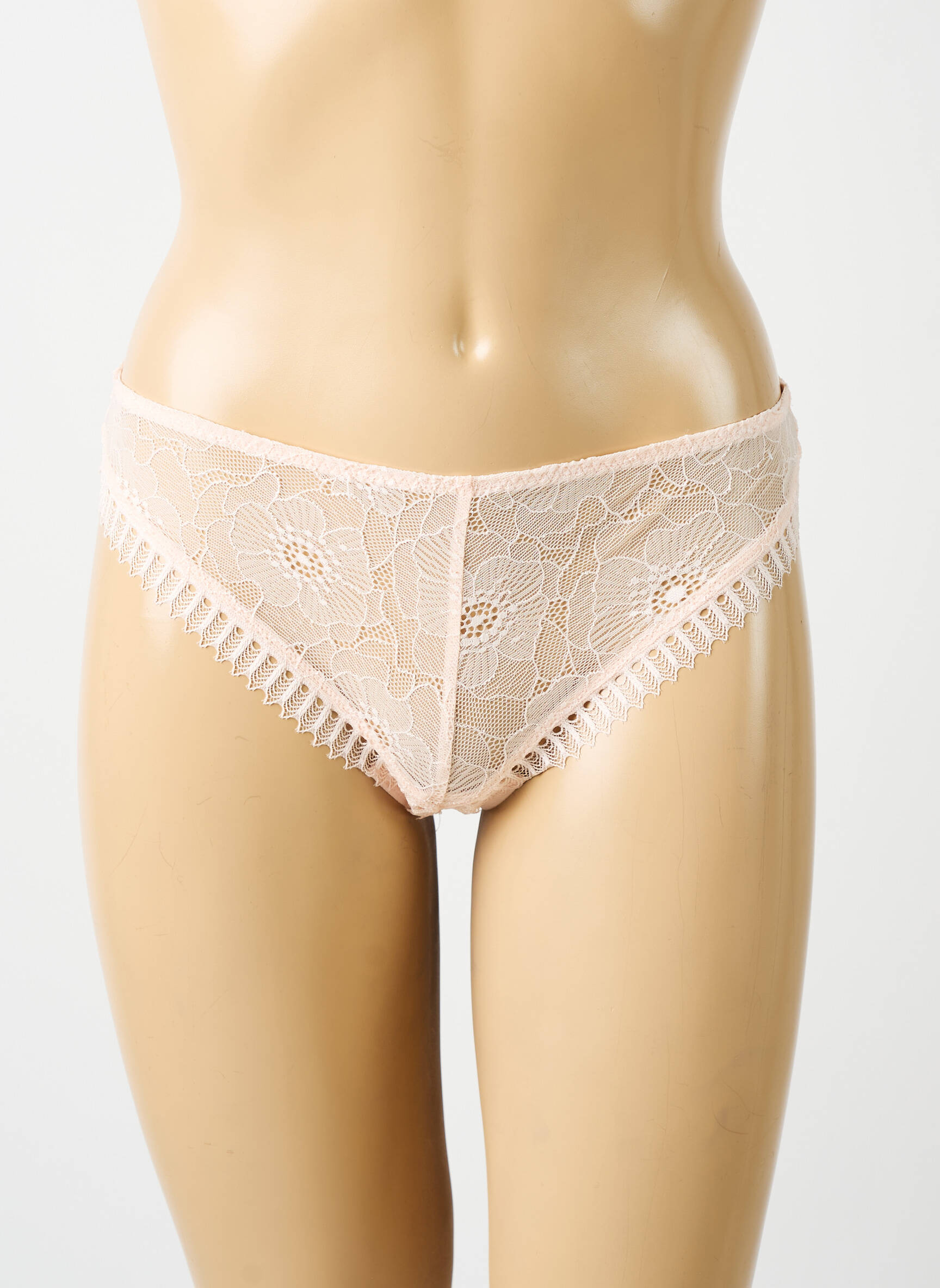 Tanga nėrinių audimas rožinė SIMONE PERELE moteris