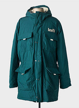 Parka ilgos rankovės su gobtuvu žalias LEVI'S vyras