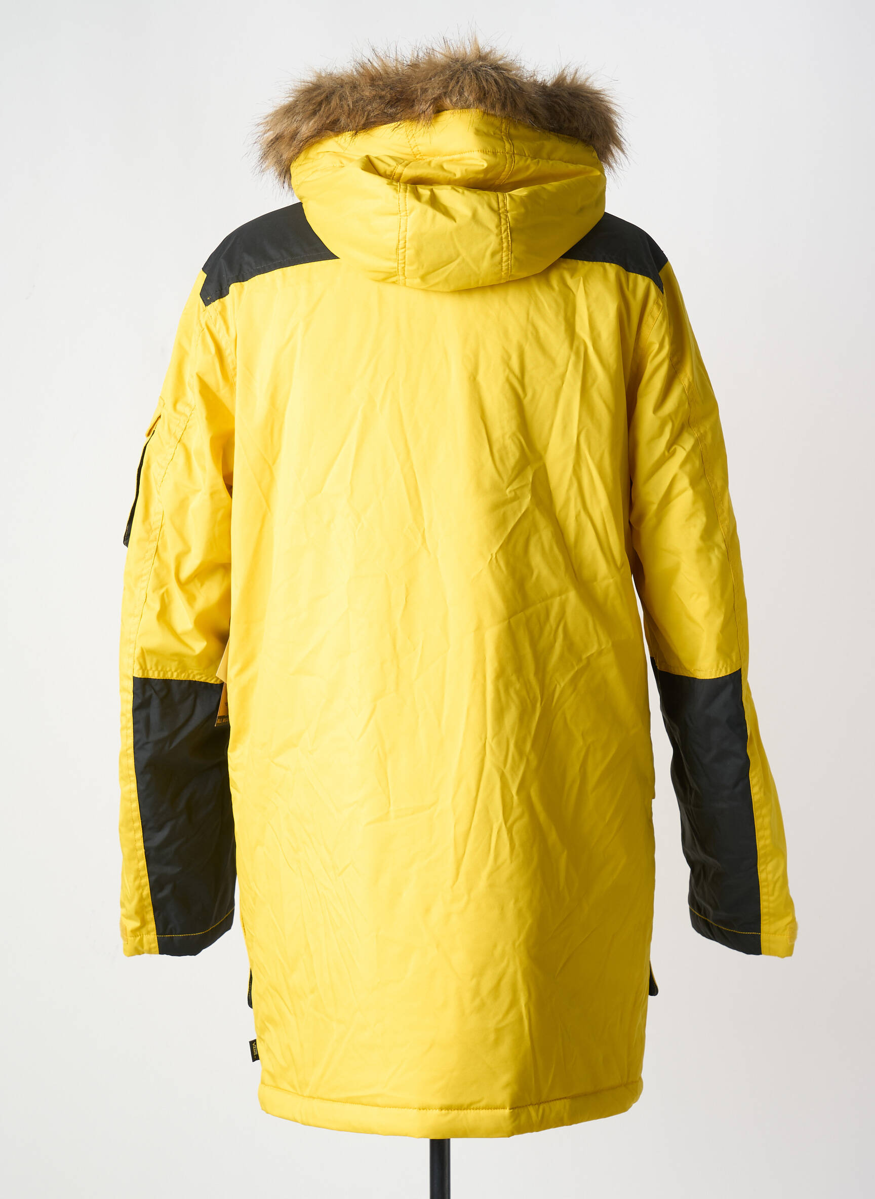 Parka ilgos rankovės su gobtuvu geltona VANS vyras