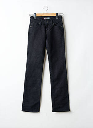 Tiesios kirpimo džinsai kišenės juodas LEVI'S moteris