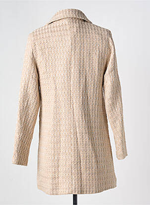 Trumpas paltas kišenės be gobtuvų bežinis HF WOMAN COLLECTION moteris
