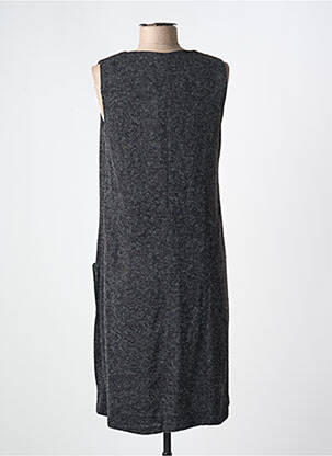 Pusilgių suknelė be rankų be rankų pilka DRESS ADDICT moteris