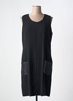 Pusilgių suknelė be rankų be rankų juodas DRESS ADDICT moteris