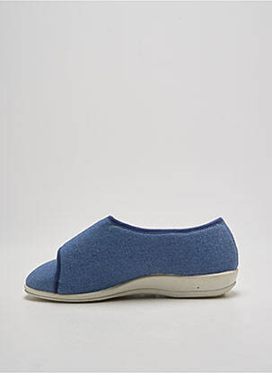 Bateliai/pantofliai velcro užsegimas plokščias kulnas iki 3 cm mėlyna WAPITI moteris