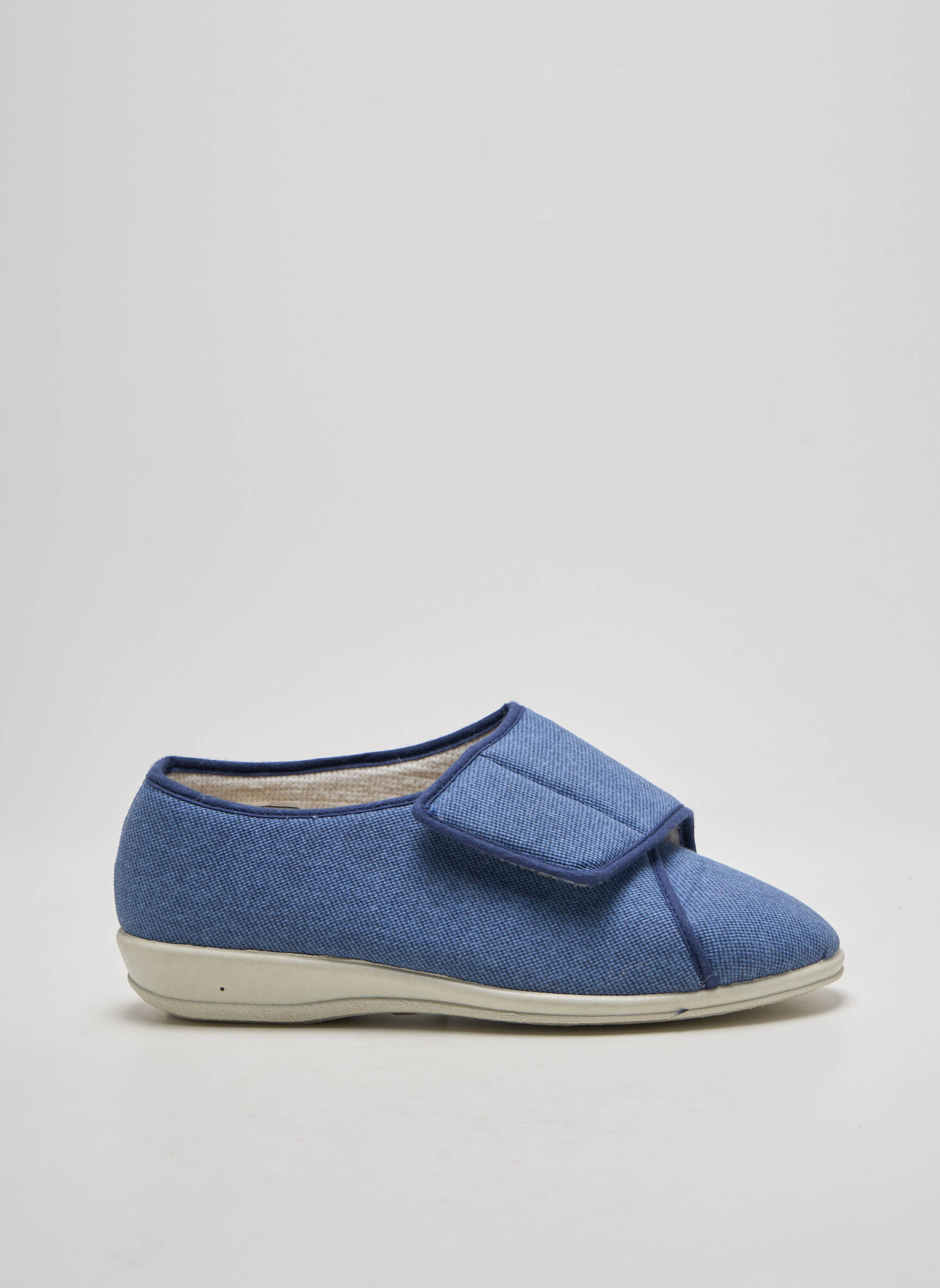 Bateliai/pantofliai velcro užsegimas plokščias kulnas iki 3 cm mėlyna WAPITI moteris