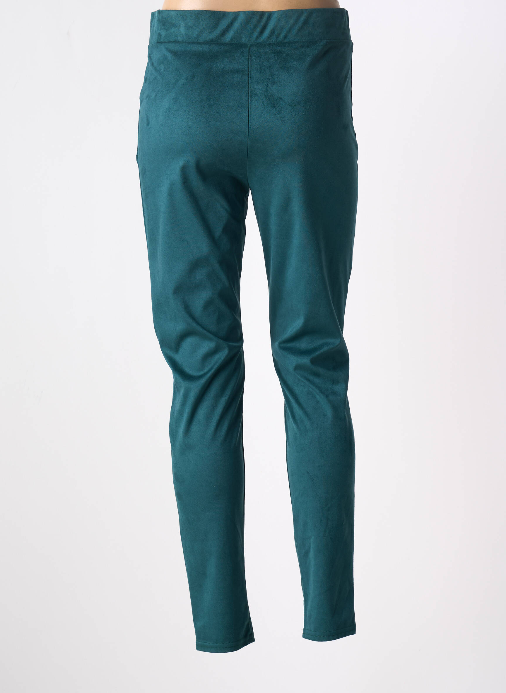 Jegging suedinės audimo technika normala dydis žalias MONACO COLLECTION moteris