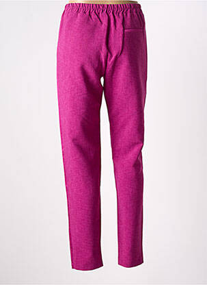 Jegging chinamas audinys aukšta talija violetinis STUDIO PARISIEN moteris