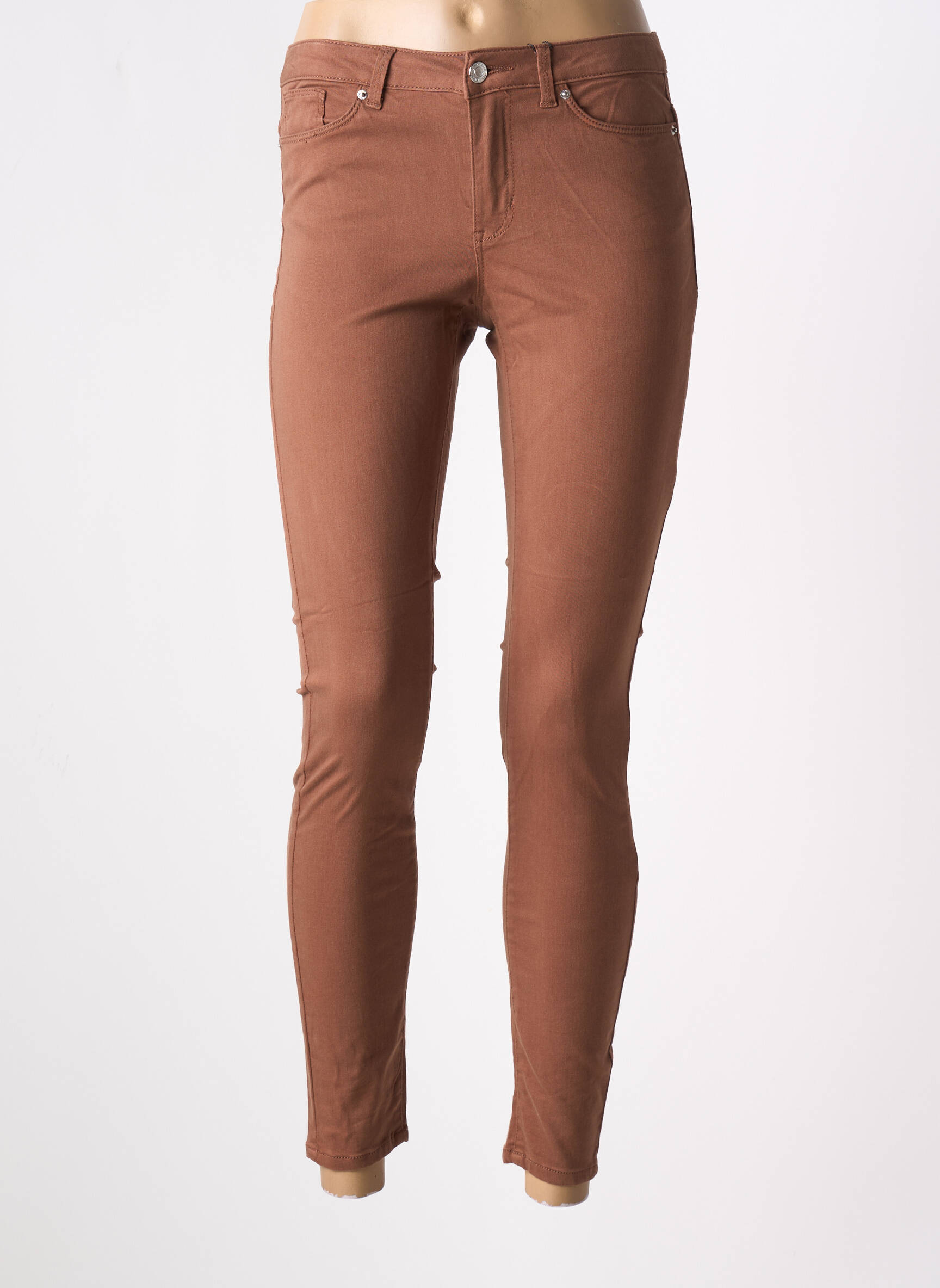 7/8 kelnės tamprumas normala dydis rudas VERO MODA moteris