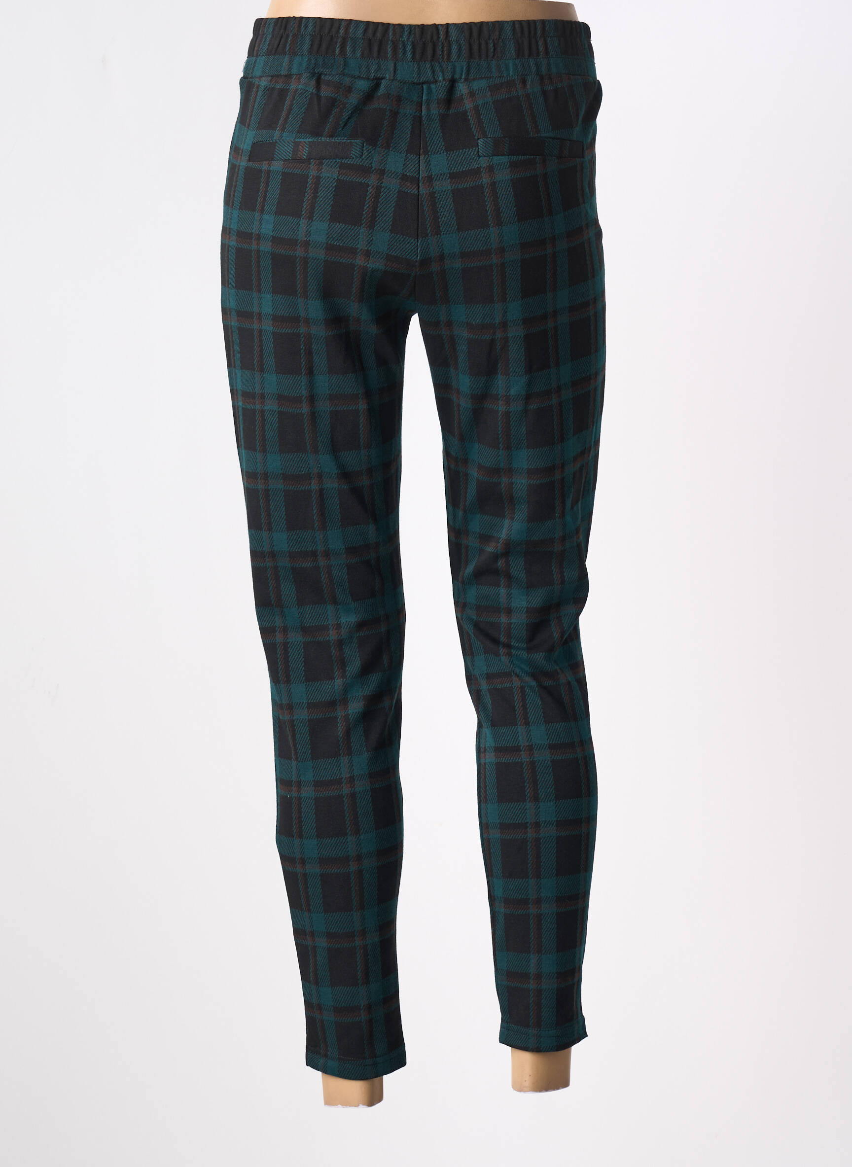 Jegging jersey audinys aukšta talija žalias ICHI moteris