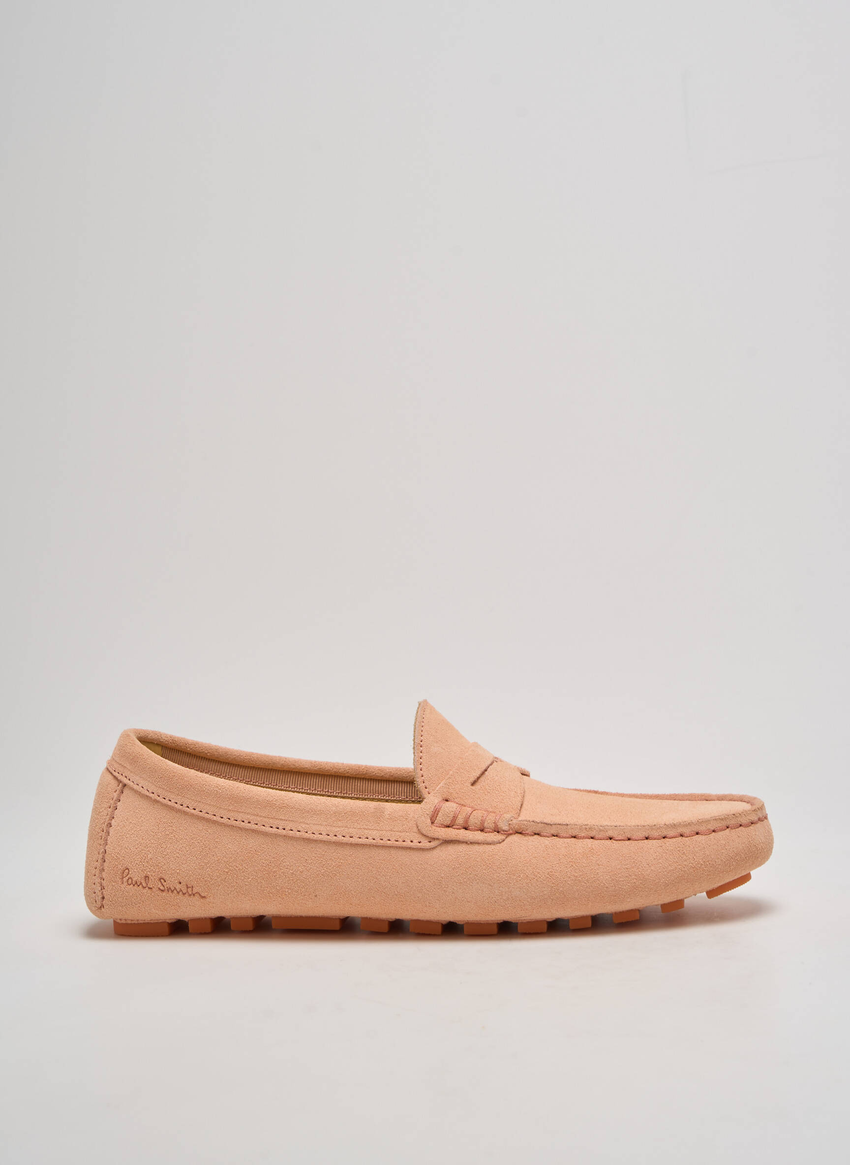 Mokasīnai nubuko audinys plokščias kulnas iki 3 cm oranžinė PAUL SMITH moteris