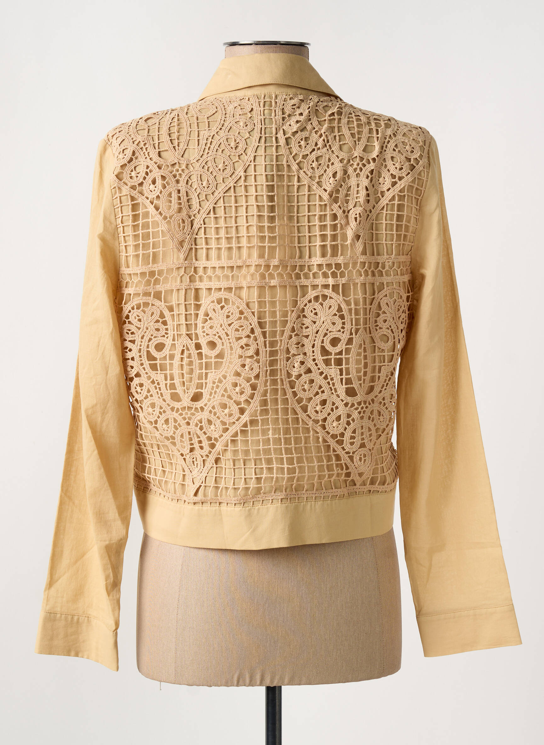 Kasdienis švarkas marškinių apykaklė bežinis MAX & MOI moteris