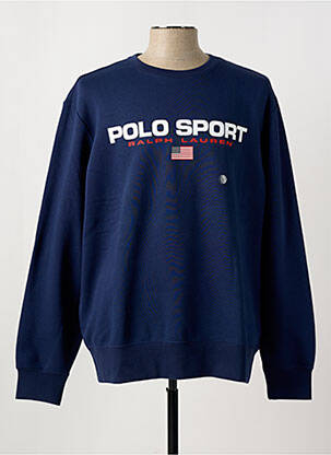 Mikroskopas tamprumas ilgos rankovės mėlyna RALPH LAUREN vyras