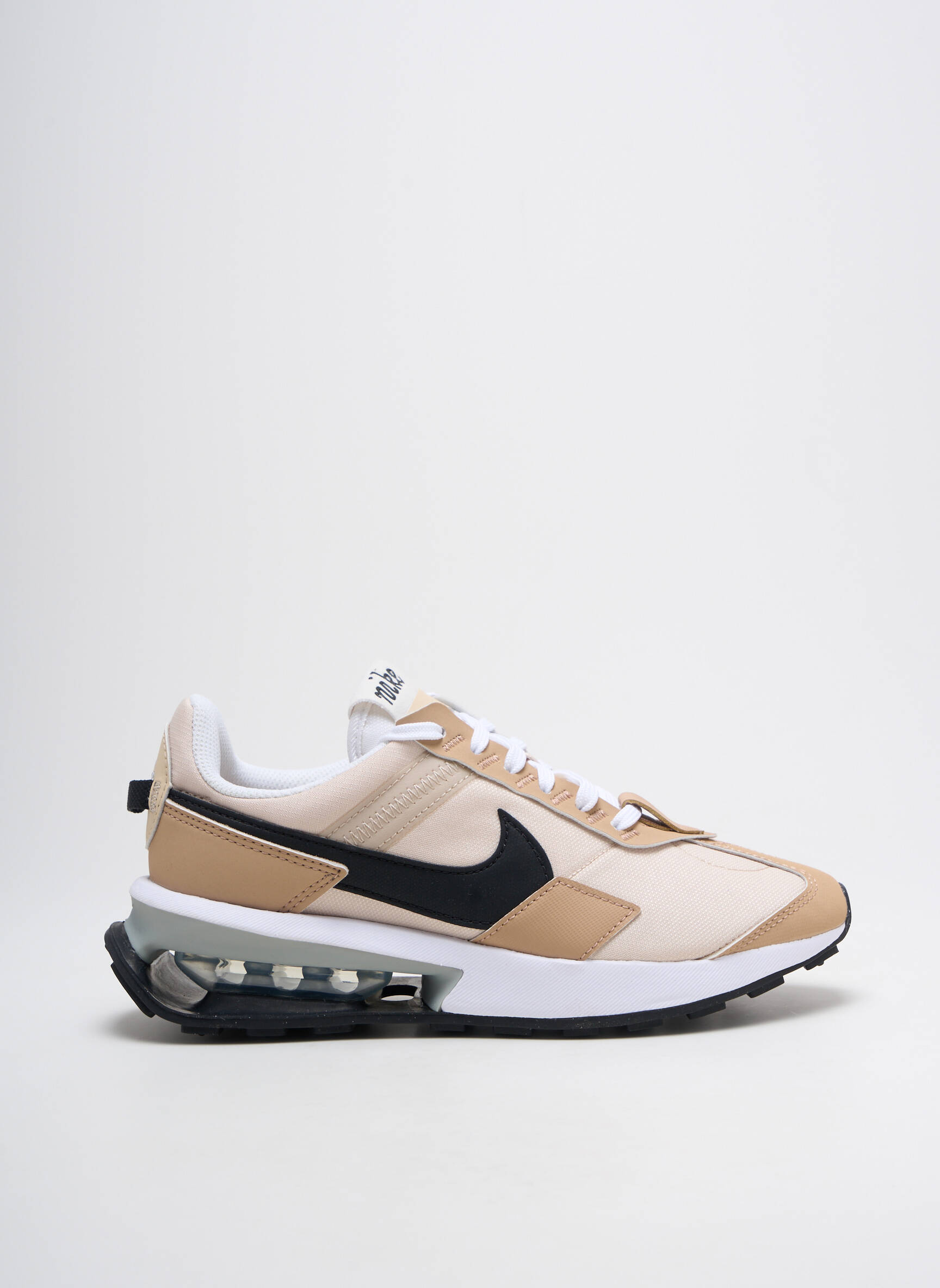 Bėgimo bateliai apvalus mygtukas kulnas nuo 4 iki 6 cm bežinis NIKE moteris