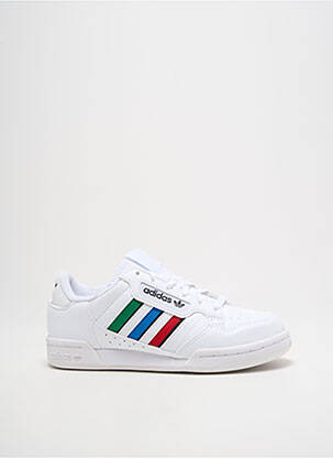 Bėgimo bateliai apvalus mygtukas apvalus mygtukas baltas ADIDAS vaikas