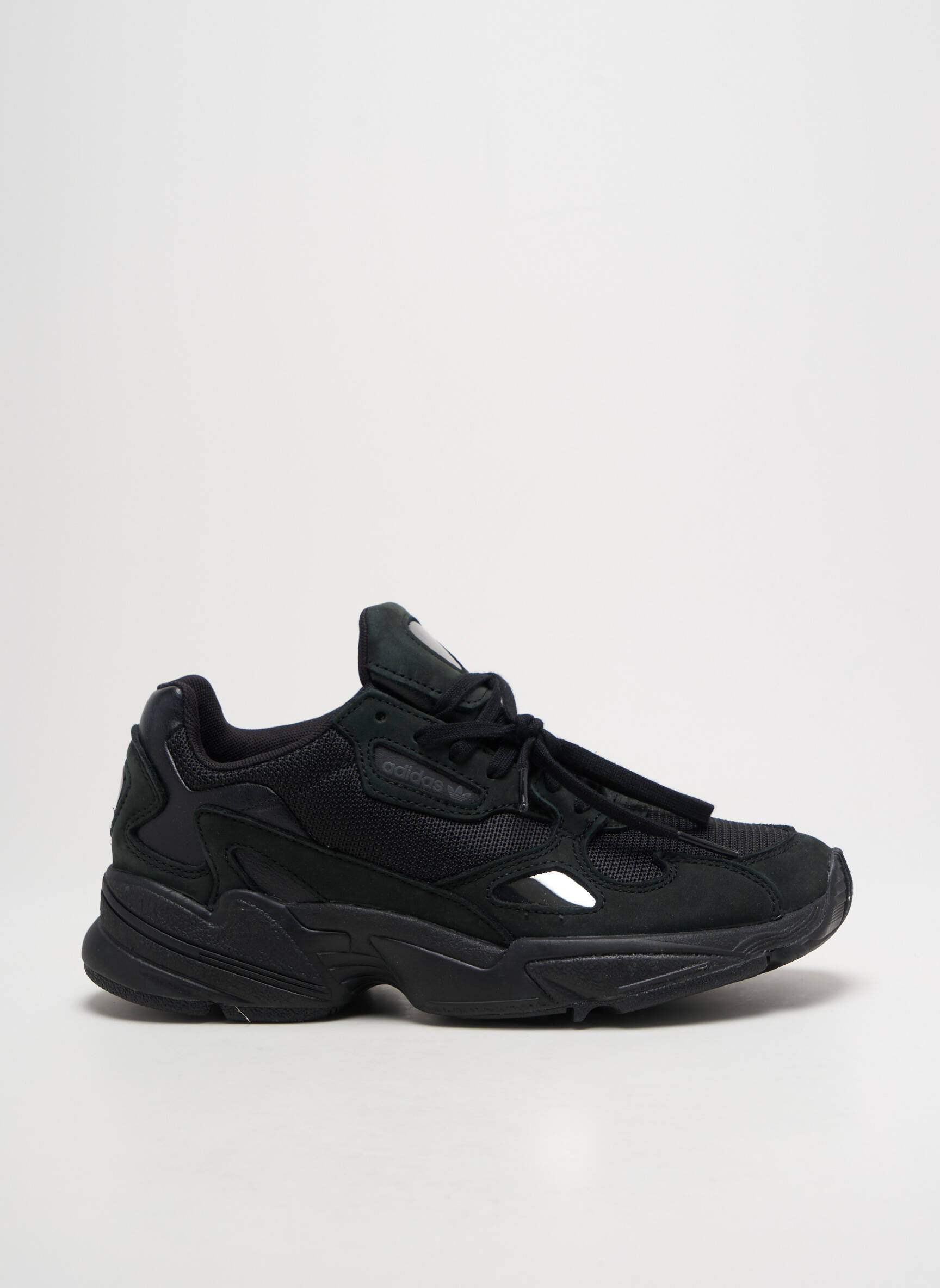Bėgimo bateliai kompensuotas kulnas kulnas nuo 4 iki 6 cm juodas ADIDAS moteris