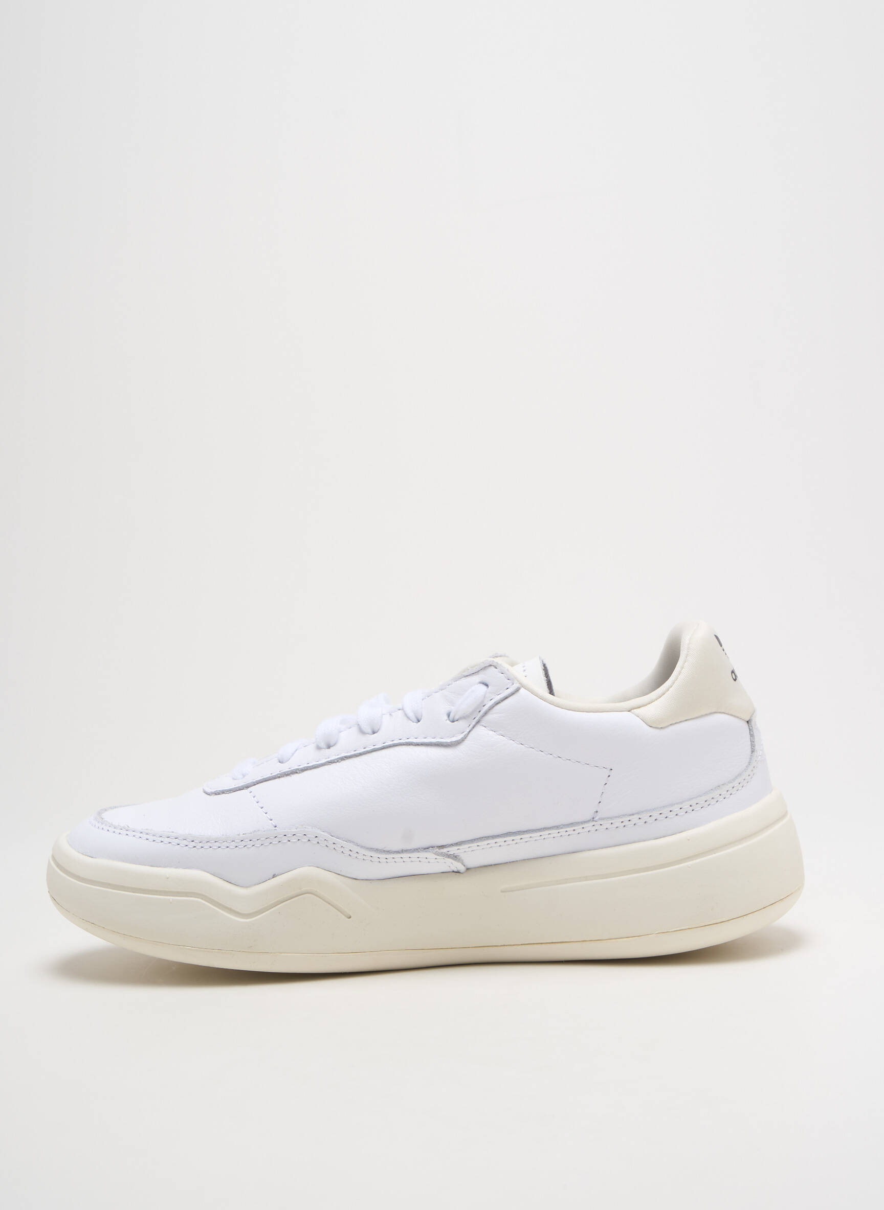 Bėgimo bateliai apvalus mygtukas kulnas nuo 4 iki 6 cm baltas ADIDAS moteris