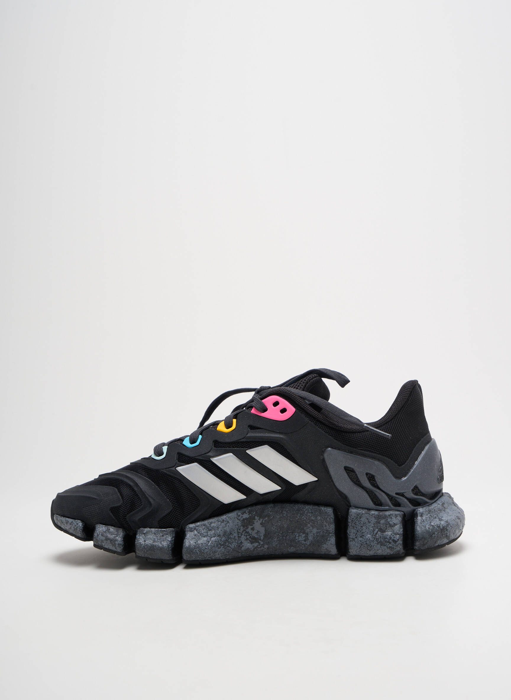 Bėgimo bateliai apvalus mygtukas apvalus mygtukas juodas ADIDAS unisexas