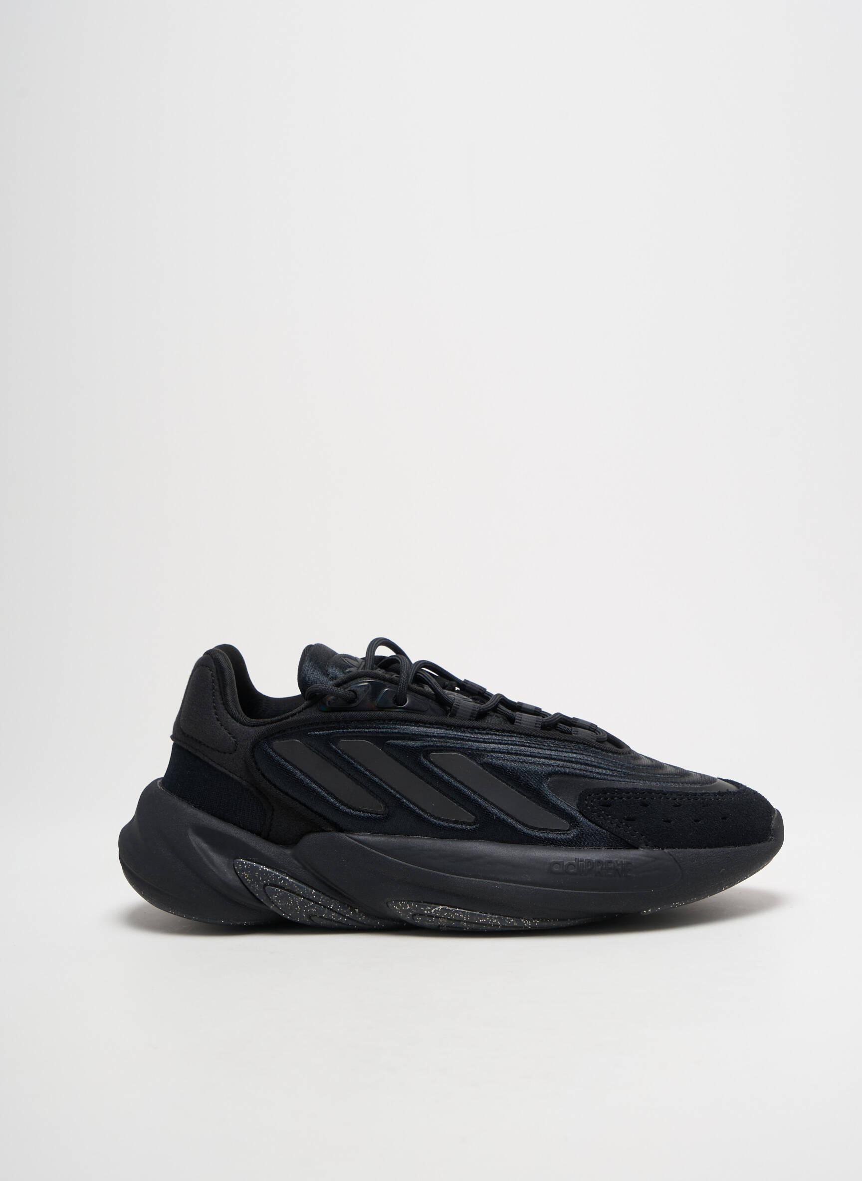 Bėgimo bateliai satino audinys kulnas nuo 4 iki 6 cm juodas ADIDAS moteris