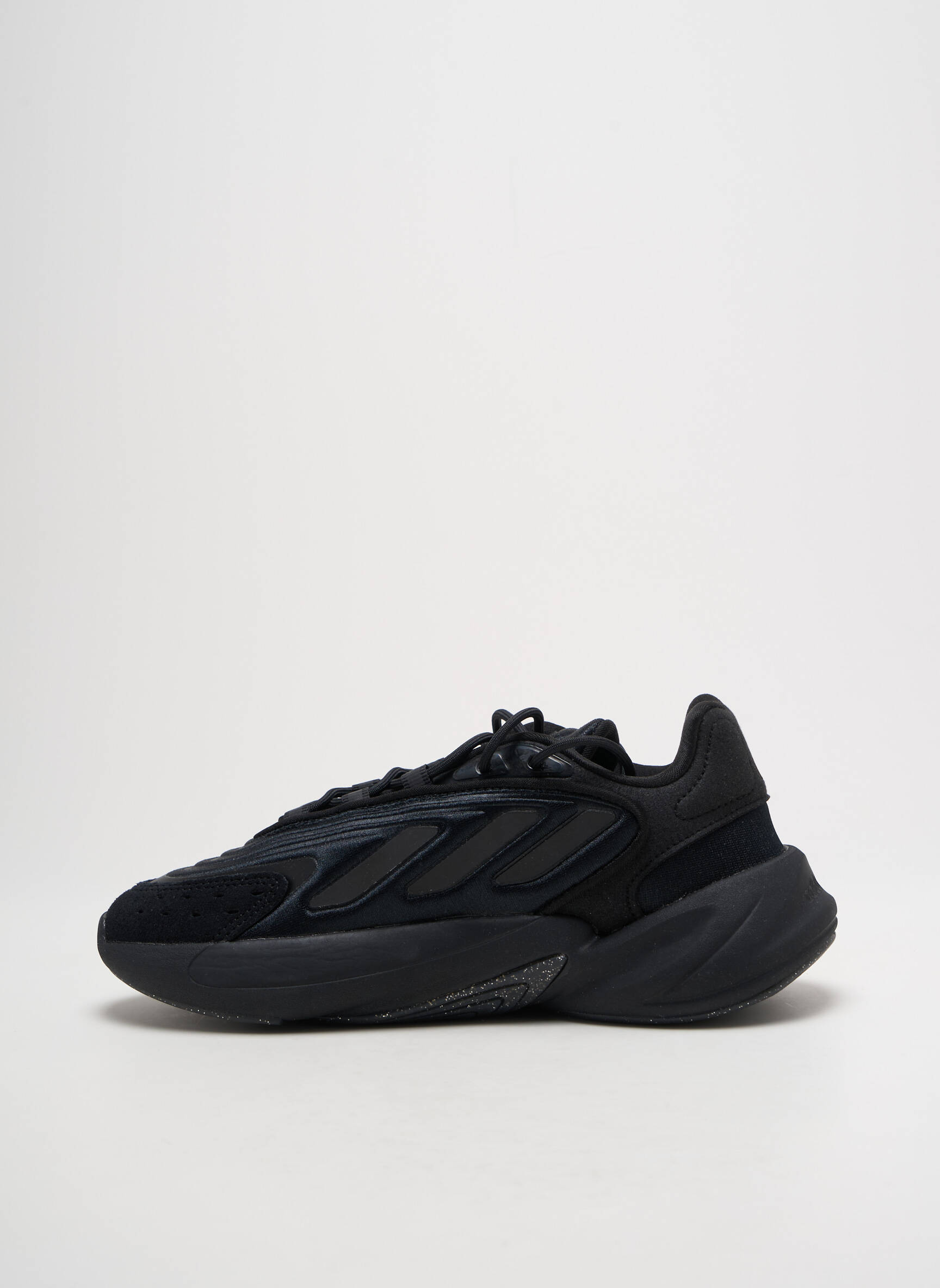 Bėgimo bateliai satino audinys kulnas nuo 4 iki 6 cm juodas ADIDAS moteris