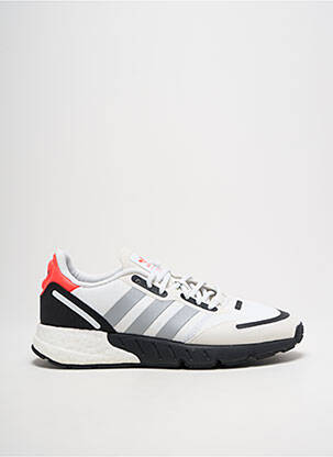 Bėgimo bateliai apvalus mygtukas apvalus mygtukas baltas ADIDAS vyras