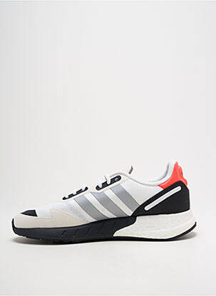 Bėgimo bateliai apvalus mygtukas apvalus mygtukas baltas ADIDAS vyras