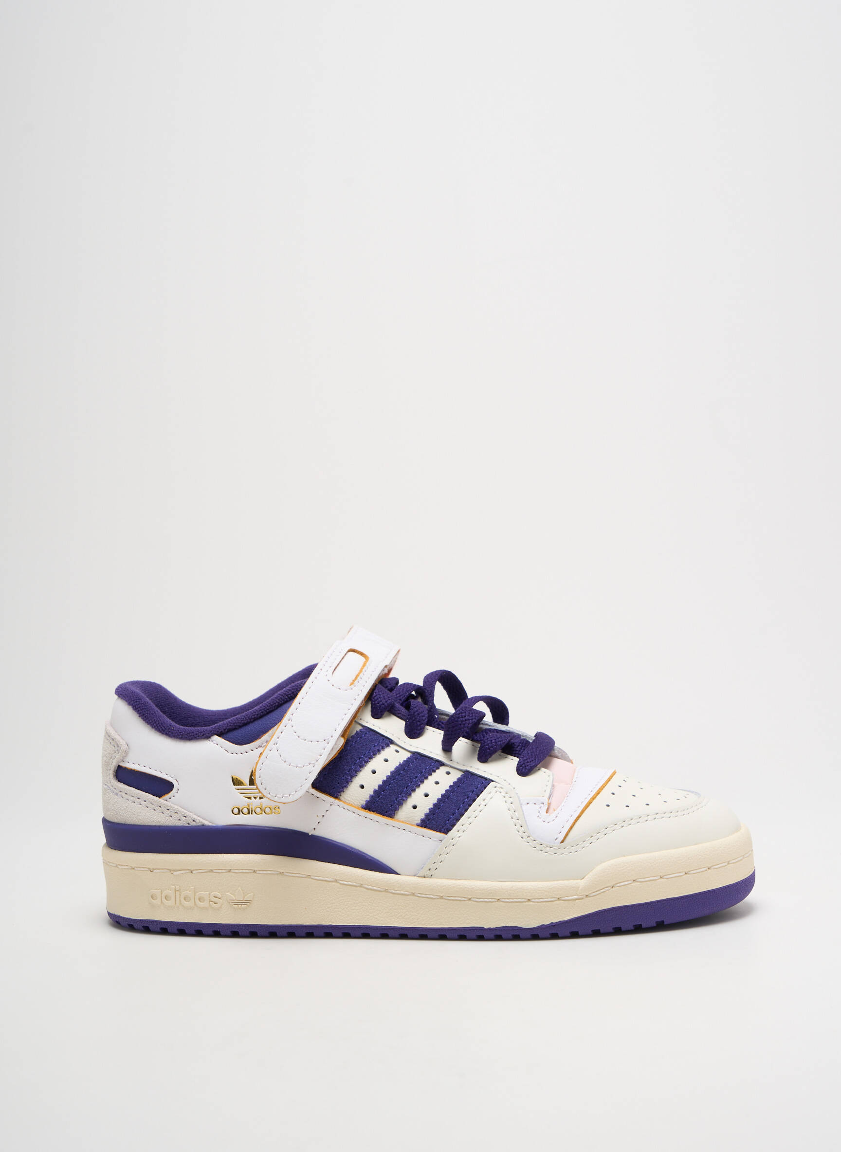 Bėgimo bateliai apvalus mygtukas apvalus mygtukas violetinis ADIDAS vyras