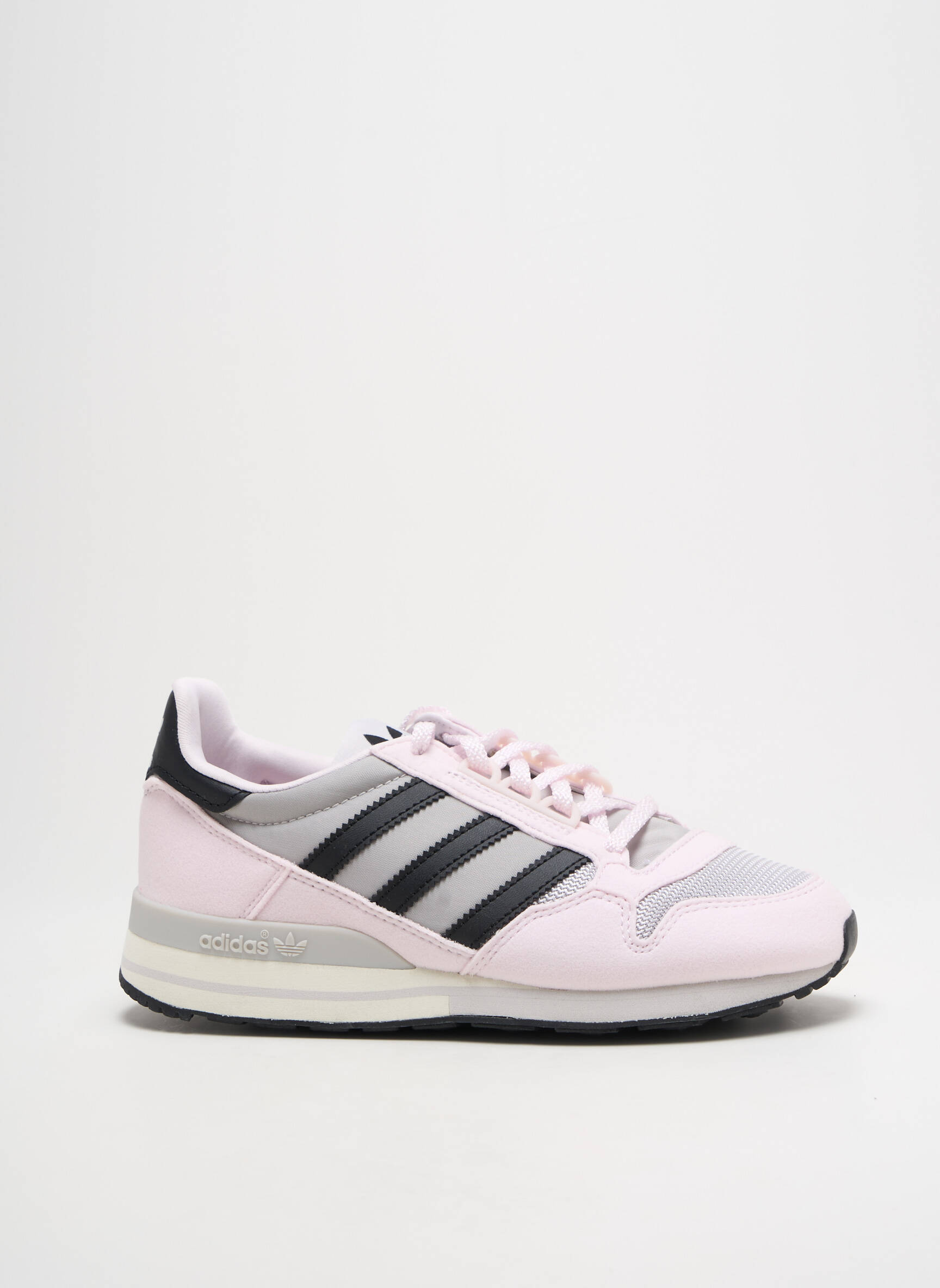 Bėgimo bateliai apvalus mygtukas plokščias kulnas iki 3 cm rožinė ADIDAS moteris