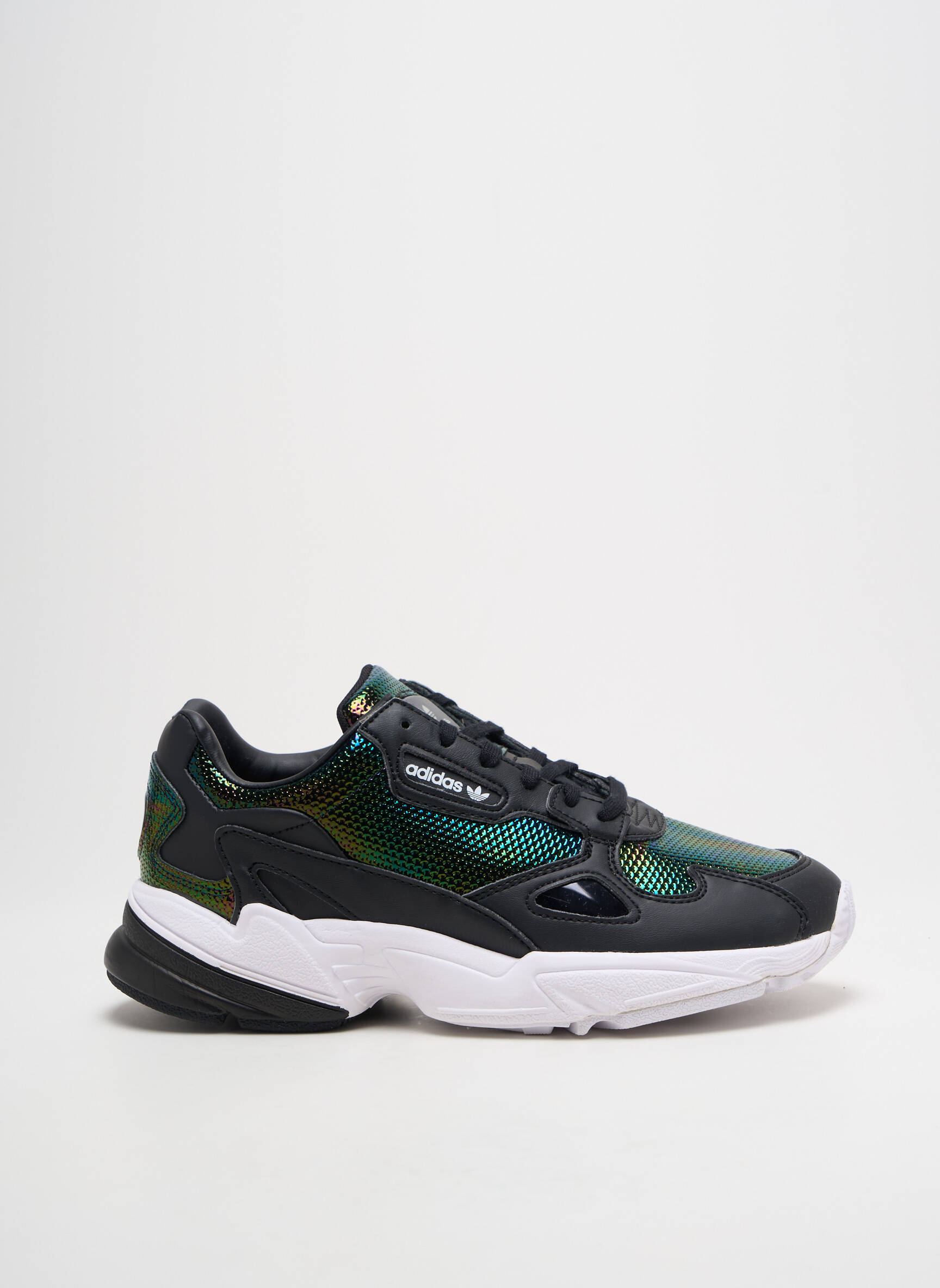 Bėgimo bateliai lygus medžiaga kulnas nuo 4 iki 6 cm juodas ADIDAS moteris