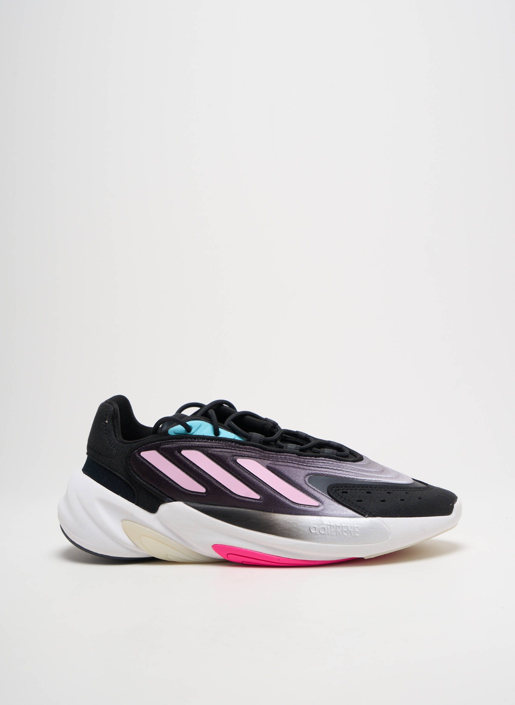 Bėgimo bateliai satino audinys kulnas nuo 4 iki 6 cm juodas ADIDAS moteris