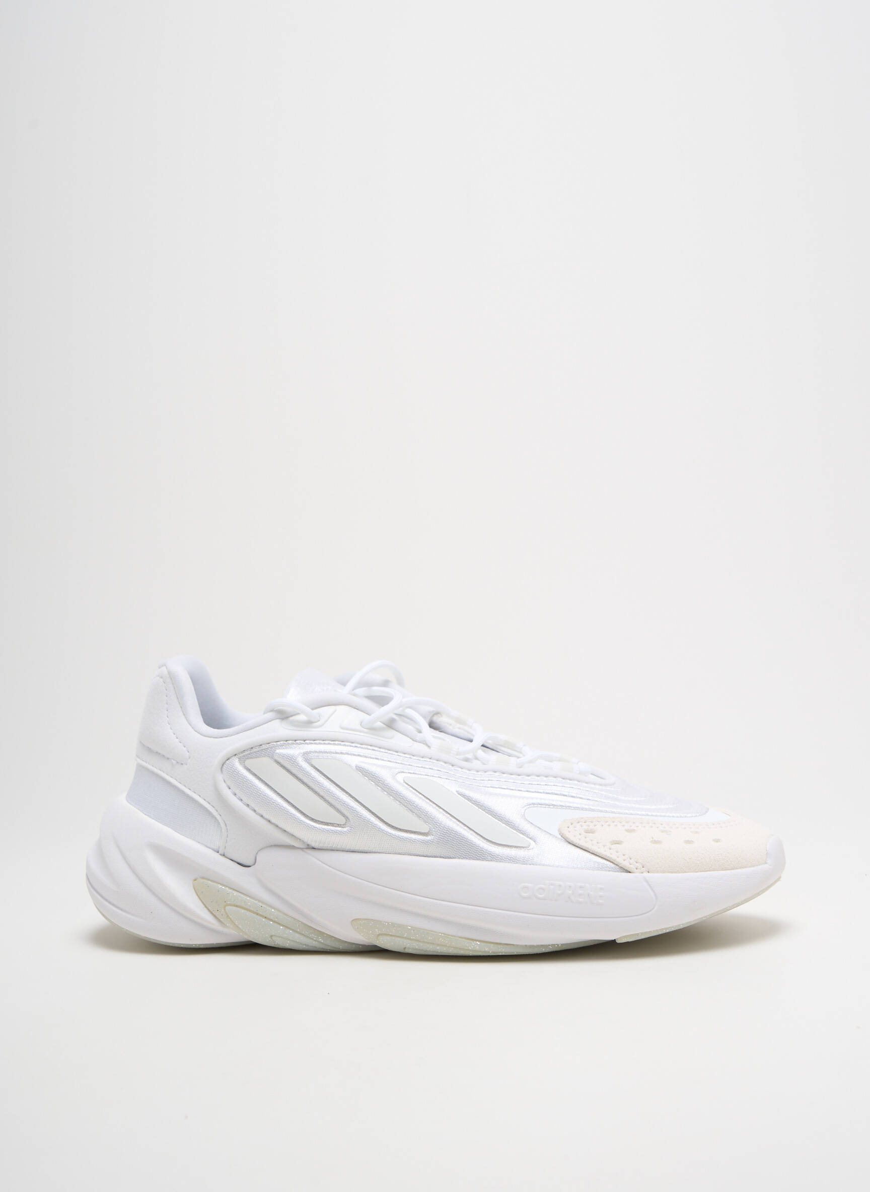 Bėgimo bateliai satino audinys kulnas nuo 4 iki 6 cm baltas ADIDAS moteris