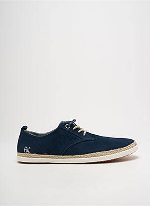 Bėgimo bateliai nubuko audinys apvalus mygtukas mėlyna PEPE JEANS vyras