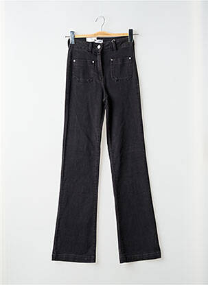 Bootcut džinsai aukšta talija aukšta talija juodas C'EST BEAU LA VIE moteris