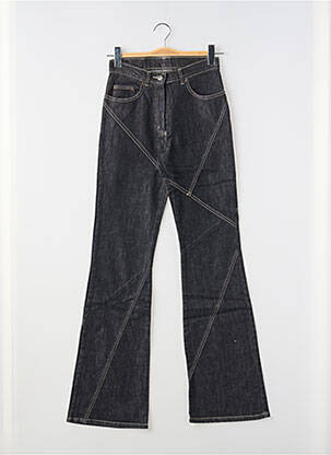 Bootcut džinsai aukšta talija aukšta talija juodas LUCCHINI moteris