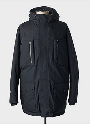 Parka užtrauktukas po lipduku uždarymas su gobtuvu juodas HUGO BOSS vyras