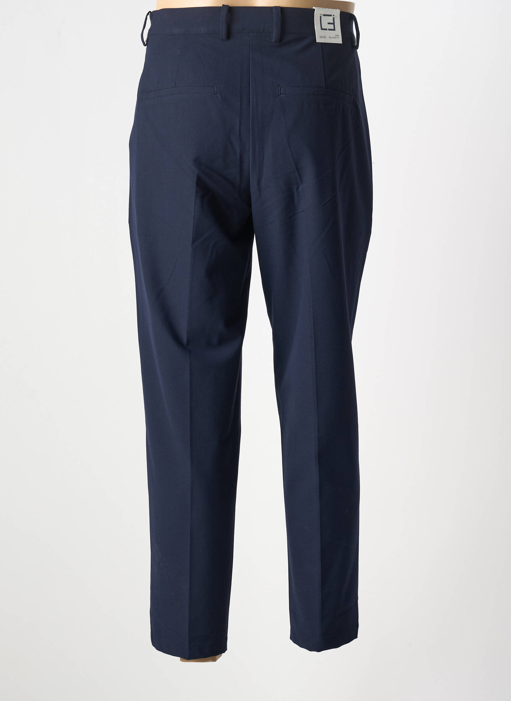 Chino kelnė užtrauktukas po atvartu su kabliu normala dydis mėlyna CASUAL FRIDAY vyras