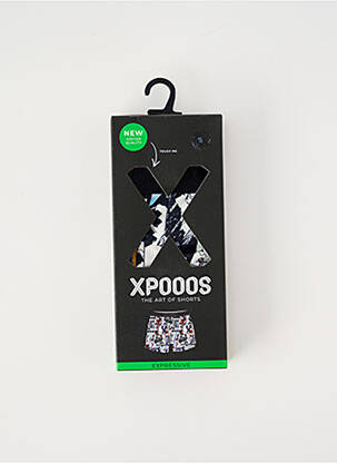 Bokseris fantazijos raštas baltas XPOOOS vyras